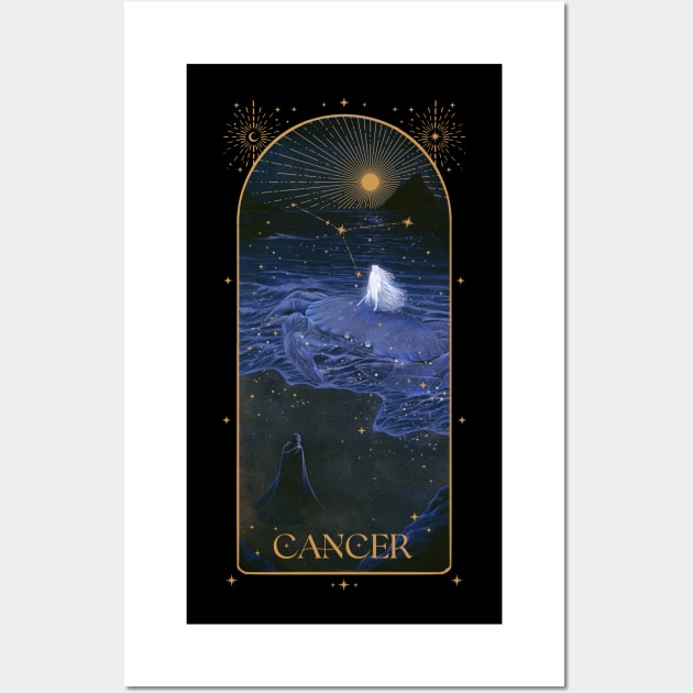 Cancer Wall Art by Afterblossom